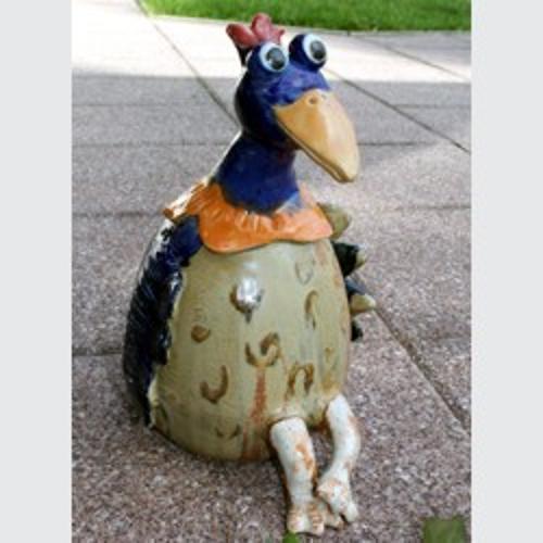 Sitzender Vogel